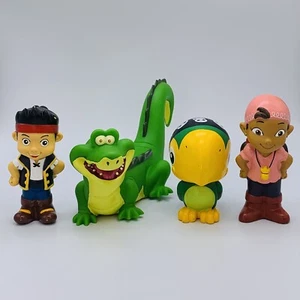 Lot of 4 Disney Jake and the Neverland Pirates Tic Tic Croc Skully Izzy Figures - Picture 1 of 22