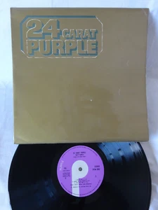 Deep Purple-24 Carat Purple LP 1975 Superb Original UK Album - Picture 1 of 3
