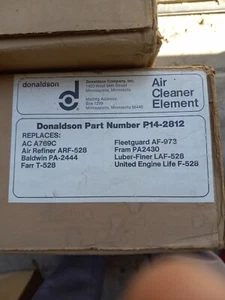 DONALDSON FILTER P-142812 FARR 51800 OSHKOSH 7FR7 LUBER-FINER LAF528 LAF528D - Picture 1 of 1
