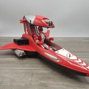 2007 Power Rangers Operation Overdrive Max Jet With Red Ranger - Picture 1 of 12