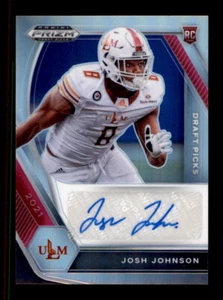 2021 Prizm Football Draft Picks -#JJO Josh Johnson - Silver Prizm Autograph - Picture 1 of 2