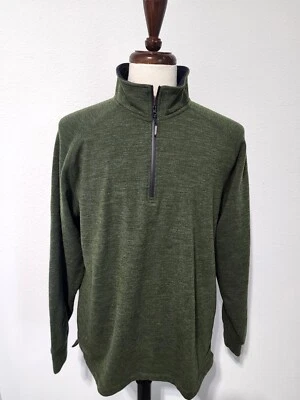 Orvis Troutbum Wool Mix Pullover Men Large - Image 1 of 4