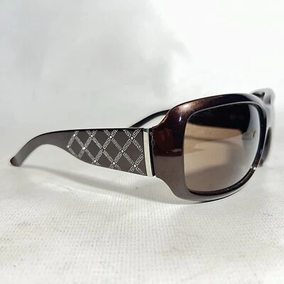 Versace Mod. Gafas de sol 4132-B 727/73 con marco de estrás marrón metálico lentes marrones Foto 1 de 4