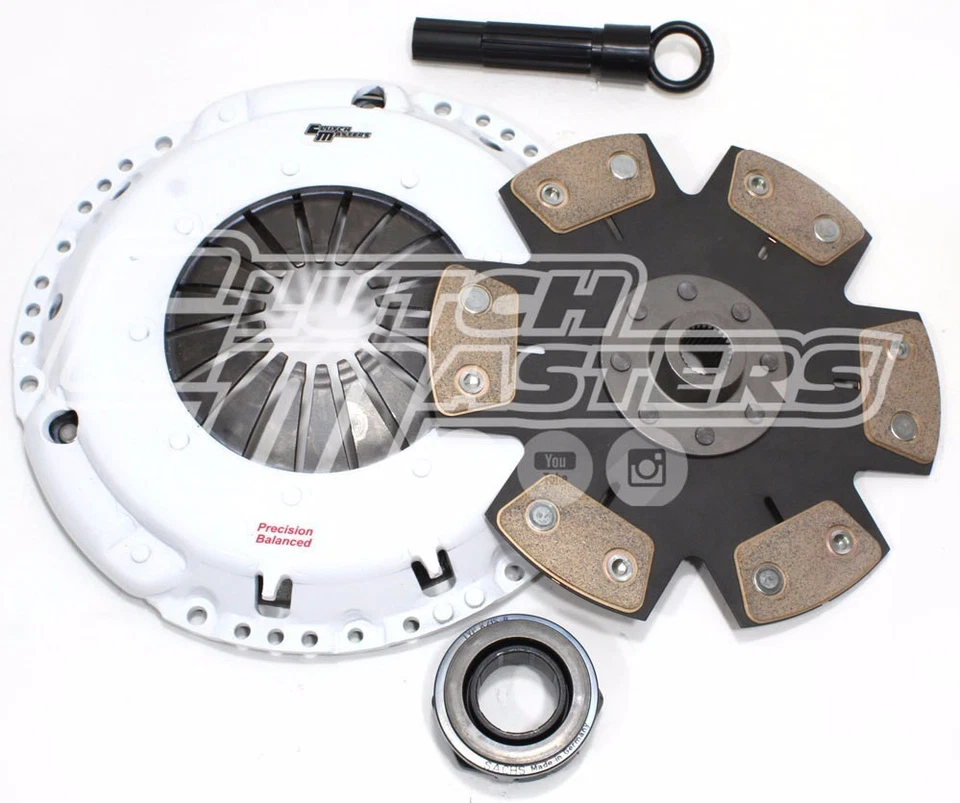 Clutchmasters FX500 Kit Audi A3 TT Beetle Golf GTI Jetta Heavy 6-Puck Ceramic - Image 1 of 1