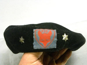 🇫🇷 OLD BERET WOLF CUBS SCOUTS EUROPE GUIDE STAR CREST SIZE 56 - Picture 1 of 8