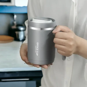 16oz Coffee Mug- Leakproof, Stainless Steel, Keeps Drinks Hot or Cold for 6 Hrs! - Picture 1 of 19