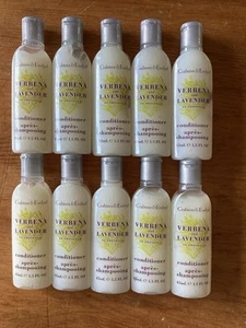 CRABTREE & EVELYN X 10 VERBENA & LAVENDER CONDITIONER 45ml SIZE NOT 24ml - Picture 1 of 3