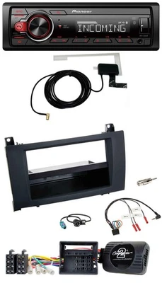 Pioneer USB Lenkrad DAB Bluetooth Autoradio für Mercedes SLK R171 2008-2011 - Bild 1 von 4