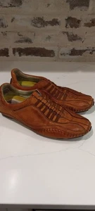 Pikolinos Herren Fuencarral Slipper Braun Leder Fahrschuhe Turnschuhe Größe 8 41 - Bild 1 von 13