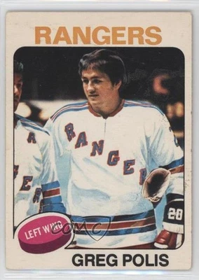 1975-76 O-Pee-Chee Greg Polis #201 - Image 1 of 2