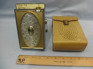 1962 Grey Zenith Royal 500-H Transistor Radio- Best Sounding Transistor! - Picture 1 of 12
