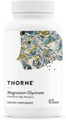 THORNE - Magnesium Glycinate - Supports Restful Sleep, Muscle Relaxation, Heart  - Image 1 of 4