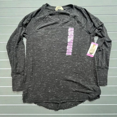 Spring Mercer Space Dye Tee Long Sleeve Raglan Crew Neck Women's Small - Image 1 of 4