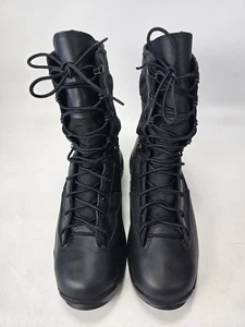 Danner Mens Reckoning 8in Hot Black Leather Military Boots - Size 11 US - Picture 1 of 6