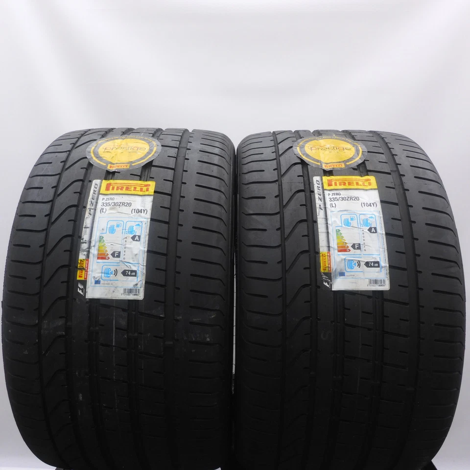 335 30 20 2x PIRELLI 335/30 R20 104Y PZero L Sommerreifen 2017 VOLL - Bild 1 von 4