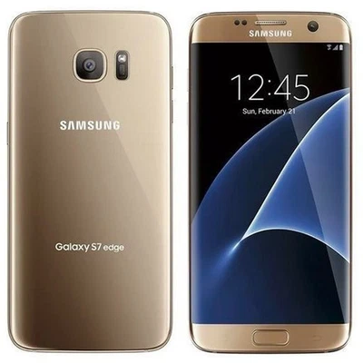 Samsung Galaxy S7 Edge 32GB Gold Platinum - Verizon - Image 1 of 4