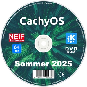 CachyOS Linux Sommer 2025 auf DVD oder USB-Stick - Bild 1 von 9