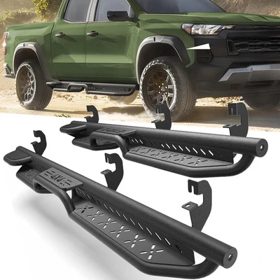 Running Boards For Chevy Colorado/GMC Canyon 2015-2025 New Drop Down Side Steps - Image 1 of 4