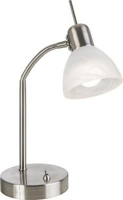 LUXUS LED SCHREIBTISCHLEUCHTE NACHT TISCHLEUCHTE NACHTTISCHLAMPE GLAS 70291458 - Bild 1 von 2