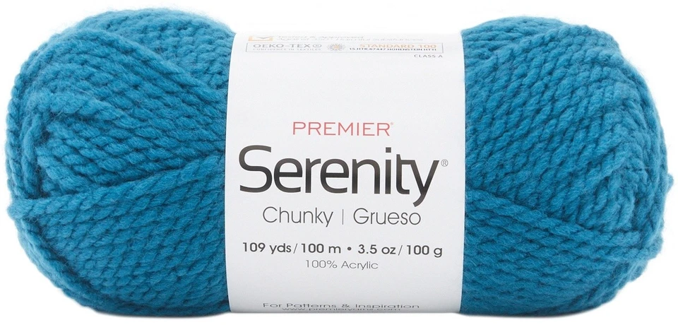 Premier Serenity Chunky Yarn-Blue Bird — 第 1/1 张图片