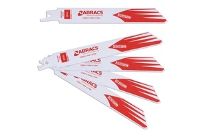 Connect Abracs Reciprocating Saw Blades 150 x 19 x 0.9mm 24tpi 5pc 32267 - Picture 1 of 1