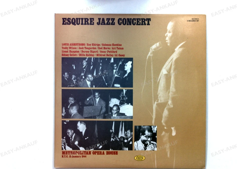 Esquire Jazz Concert - Metropolitan Opera House N.Y.C. ITA 2LP 1981 FOC '* - Image 1 of 1
