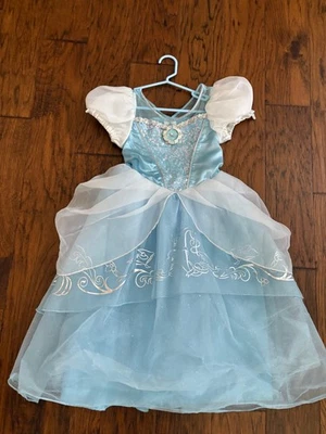 Disney Castle Collection Cinderella Dress Costume Tulle Size 5/6 Excellent LN! - Image 1 of 4