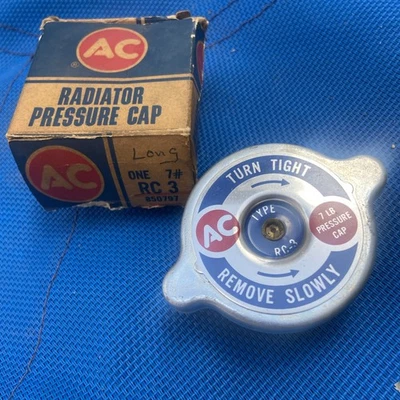 1939-1947 Buick Cadillac Radiator Cap NOS AC Delco RC-3 850797 1940 1941 1946 - Image 1 of 4