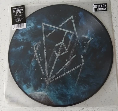 In Flames 12" Picture Disc Black Friday Vinyl  Breathing Fire - Image 1 of 2