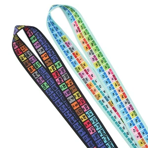 Chemistry Periodic Table of Elements Lanyards Key Chain Neck Straps Phone R HNAU - Photo 1 sur 14