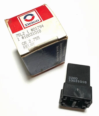 Delco (GM) Headlight Actuator / Power Antena Relay NOS D1784 (10031018) - Image 1 of 4