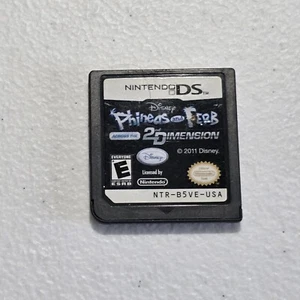 --GAME CARD ONLY-- Phineas and Ferb Across 2nd Dimension (Nintendo DS) NDS Game - Picture 1 of 1