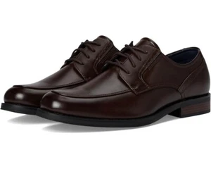 Zapatos de vestir Oxford Dockers para hombre talla 11M cuero sintético marrón castaño - Imagen 1 de 6