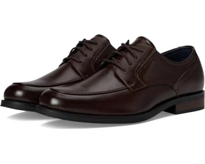 Dockers Men’s Size 11M Elmer Oxford Dress Shoes Synthetic Leather Chestnut Brown - Image 1 of 4