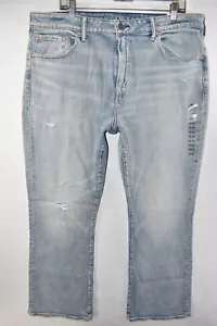 Neu American Eagle Slim Bootcut Airflex + Distressed Jeans Herren Größe 38x30 - Bild 1 von 11