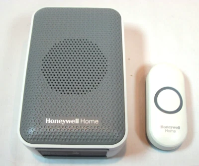 Timbre inalámbrico portátil Honeywell y pulsador - Serie 3 - #RDWL313A2000 Foto 1 de 4