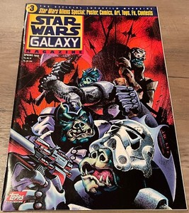 Spring 1995 Topps Star Wars Galaxy #3 Magazine