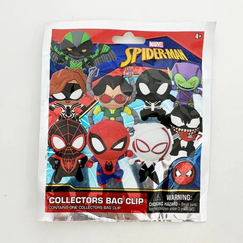 Marvel Spider-man Classic Collectors Figural 3D Bag Clip - YOU CHOOSE! Cover