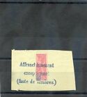 MADAGASCAR,  YT 82,  1904 TYPHOON PROV,  50c ROSE,  BISECT ON PIECE,  RARE,  $350