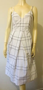 Harvey the label | NWT | flaw | white w black | sundress - Bild 1 von 10