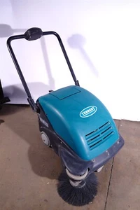 Tennant 3610 Walk Behind Shop / Floor Sweeper - NEW BATTERY - Picture 1 of 2