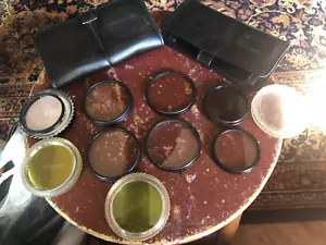 15 pcs Mixed Filters Hoya Rokunar Tiffen HCE Minolta 9 lenses 2 pouches 4 cases - Picture 1 of 9