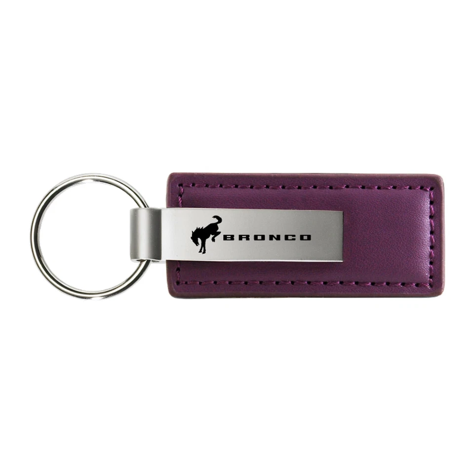 Llavero rectangular de cuero Ford Bronco 2020 Foto 1 de 3