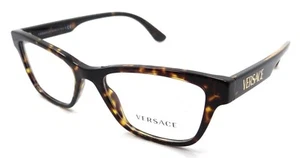 Versace Eyeglasses Frames VE 3316 108 53-18-145 Havana Made in Italy - Picture 1 of 3