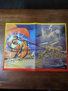 Hero Illustrated Centerfold Poster Prime Ultraverse Malibu Greyfogle 1993 VTG - Picture 1 of 10