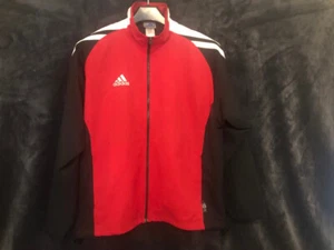 adidas Herren Trainingsjacke und Windbreaker rot-schwarz Größe XL - Bild 1 von 5
