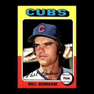 Bill Bonham 1975 Topps Chicago Cubs #85 GM R305