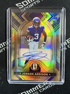 2023 Gold Standard Jordan Addison Rookie Auto 21/25 Vikings RC