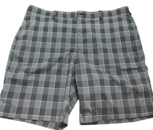 PGA Tour pantaloncino uomo 44 grigio nero tasche a quadri - Foto 1 di 4