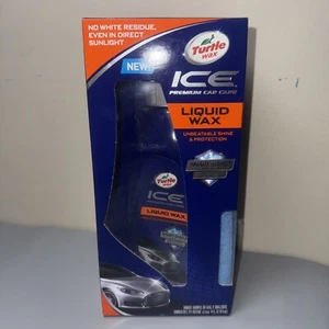 Turtle Wax ICE Liquid Car Wax Kit - Premium Car Care, Shine & Protection 14fl oz - Picture 1 of 4